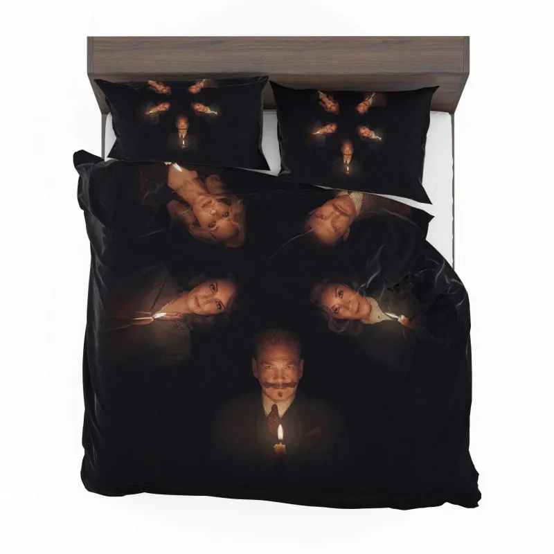 Alternative view of A Haunting In Venice Ghostly Bedding Set - Custom Bedding Set