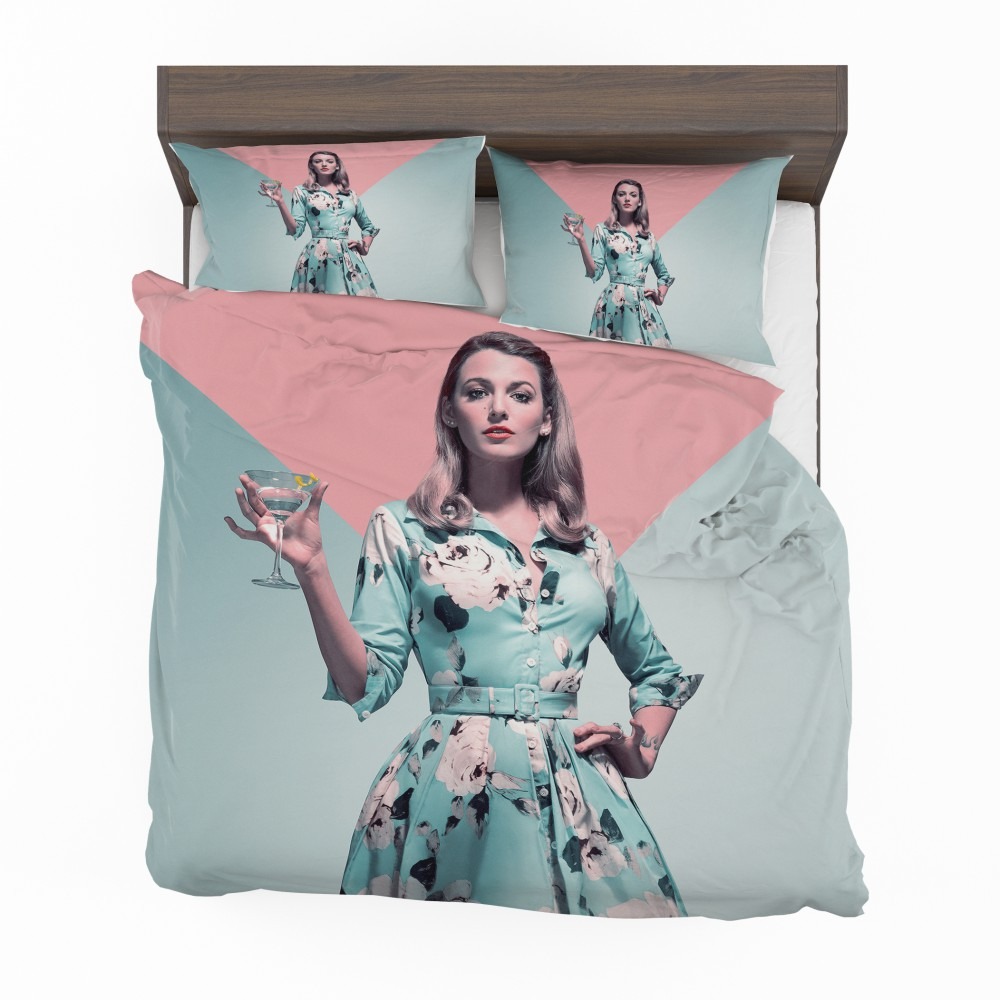 Alternative view of A Simple Favor Movie Blake Lively Anna Kendrick Bedding Set - Custom Bedding Set