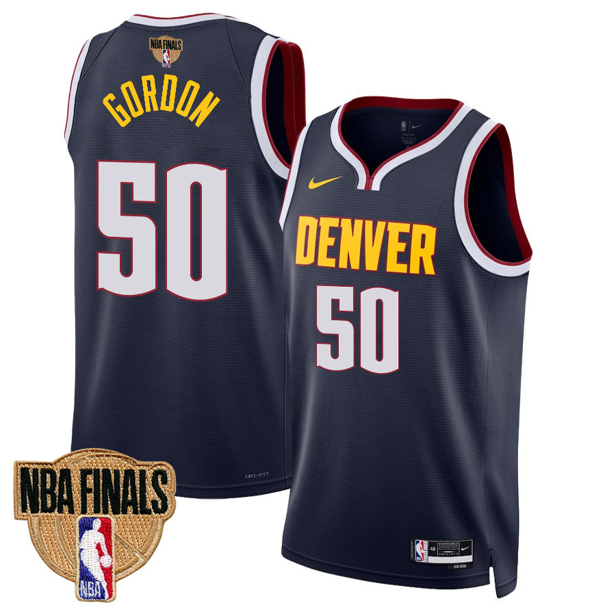 Aaron Gordon 50 Denver Nuggets Final Champions 2023 Swingman YOUTH Basketball Jersey - Black - JS382 