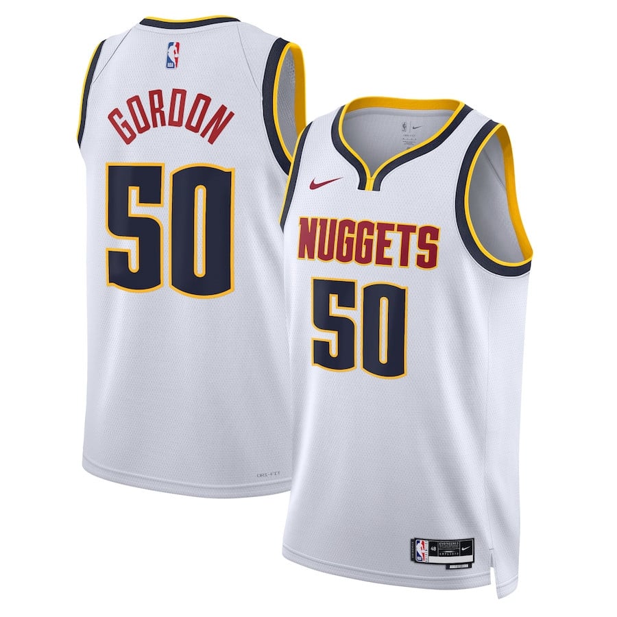 Aaron Gordon 50 Denver Nuggets Unisex Swingman Basketball Jersey - Association Edition - White - JS932 