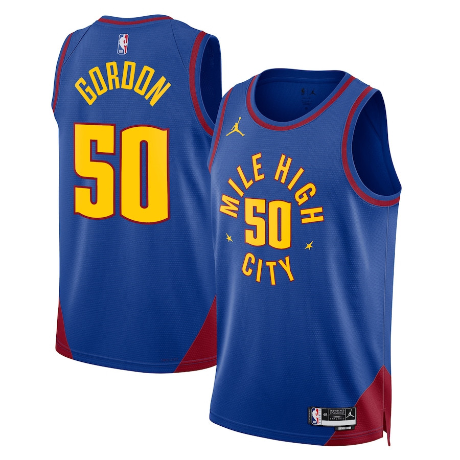 Aaron Gordon 50 Denver Nuggets Unisex Swingman Basketball Jersey - Statement Edition - Royal - JS375 