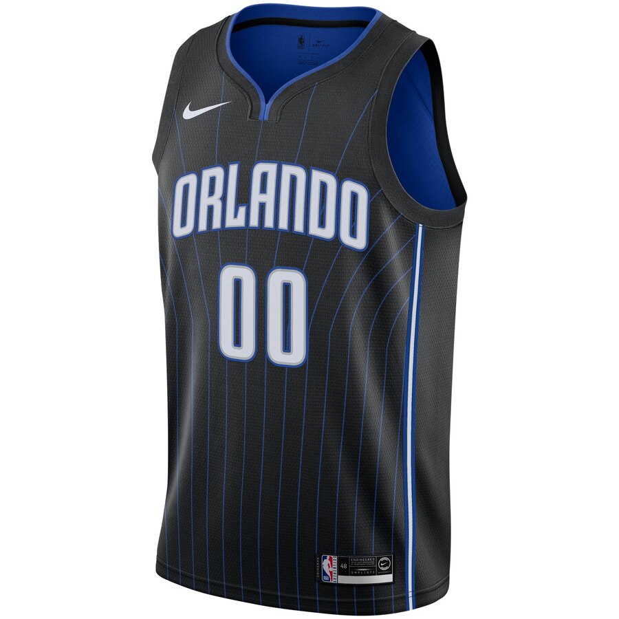 Alternative view of Aaron Gordon Orlando Magic 2019/2020 Swingman Jersey - Icon Edition - Black