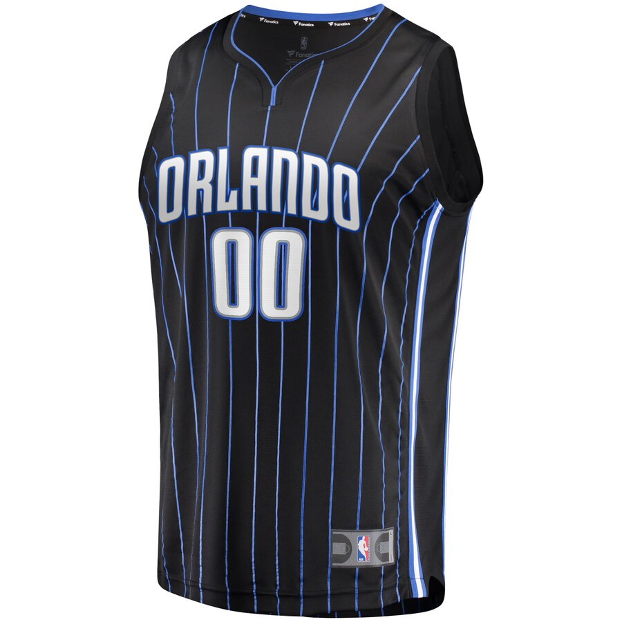 Alternative view of Aaron Gordon Orlando Magic Fanatics Branded Fast Break Replica Player Jersey - Black - Icon Edition