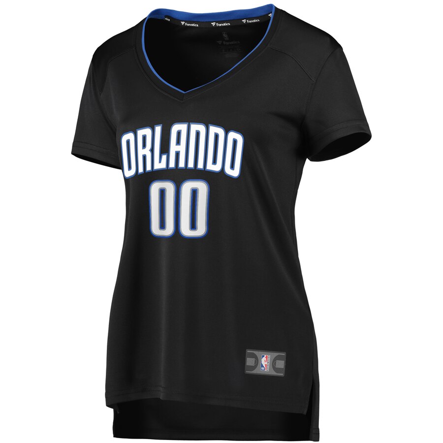 Alternative view of Aaron Gordon Orlando Magic Fanatics Branded Women's 2019 Fast Break Replica Player Jersey Black - Icon Edition