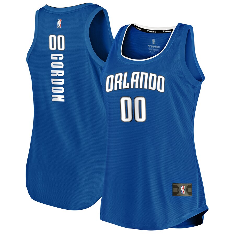 Aaron Gordon Orlando Magic Fanatics Branded Women's Fast Break Tank Jersey - Icon Edition - Blue