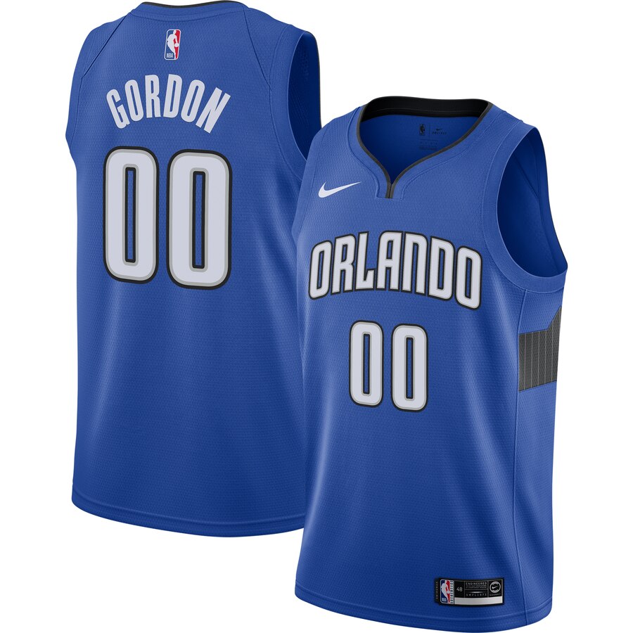 Aaron Gordon Orlando Magic Finished Swingman Jersey Blue - Statement Edition