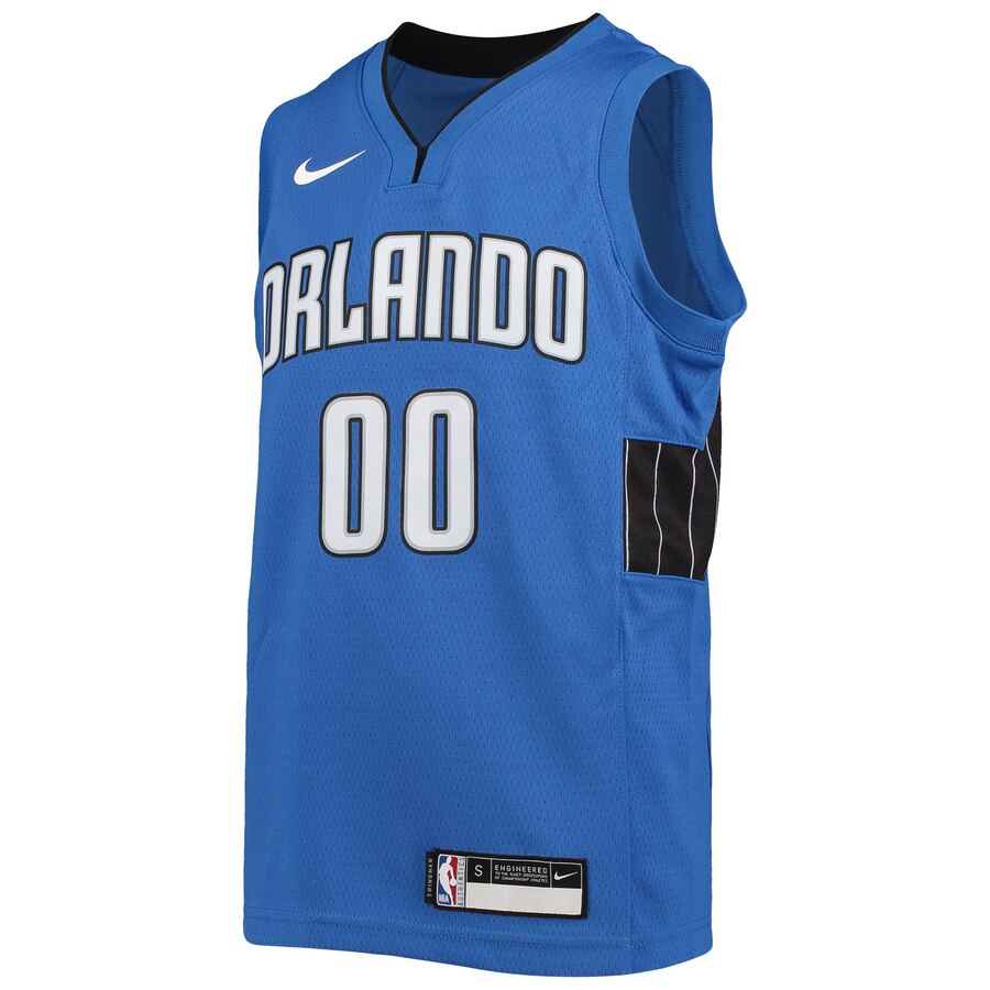 Alternative view of Aaron Gordon Orlando Magic Youth Swingman Player Jersey - Statement Edition - Blue