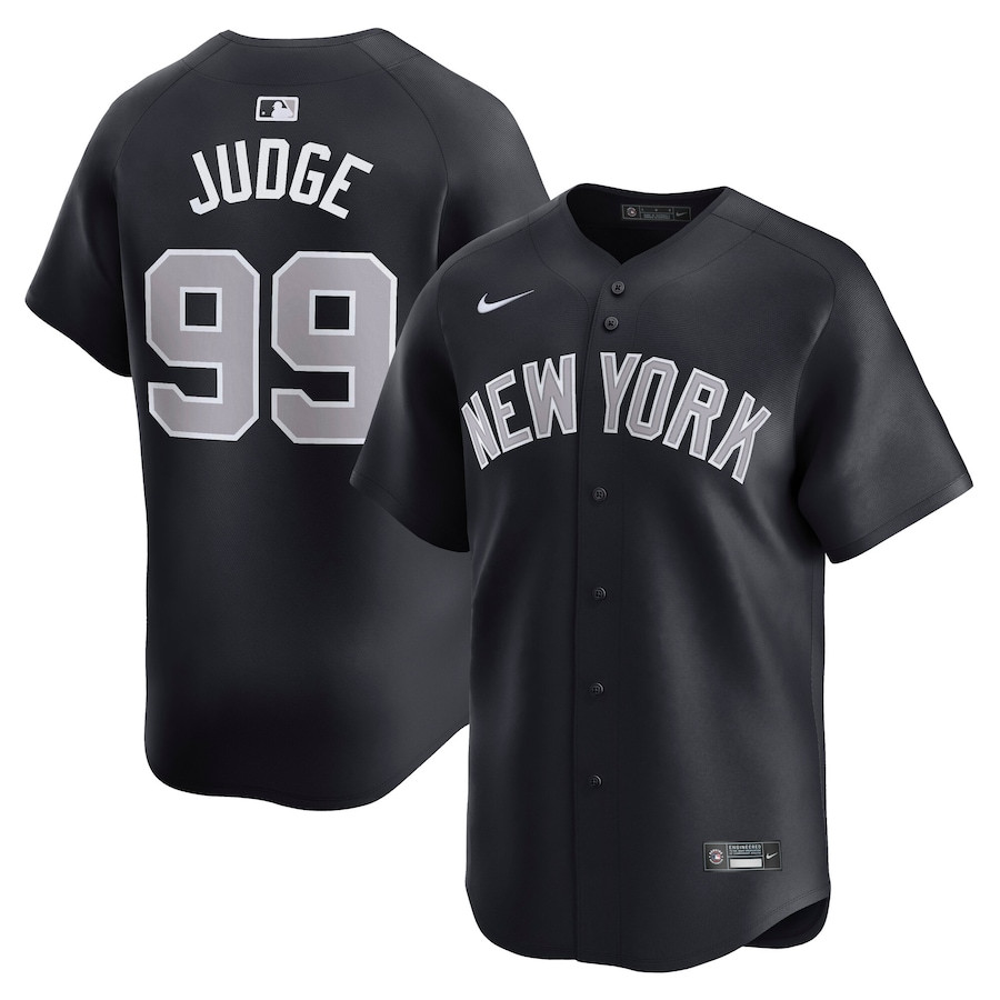 Aaron Judge 99 New York Yankees Alternate Limited Player Men Baseball Jersey - Navy 