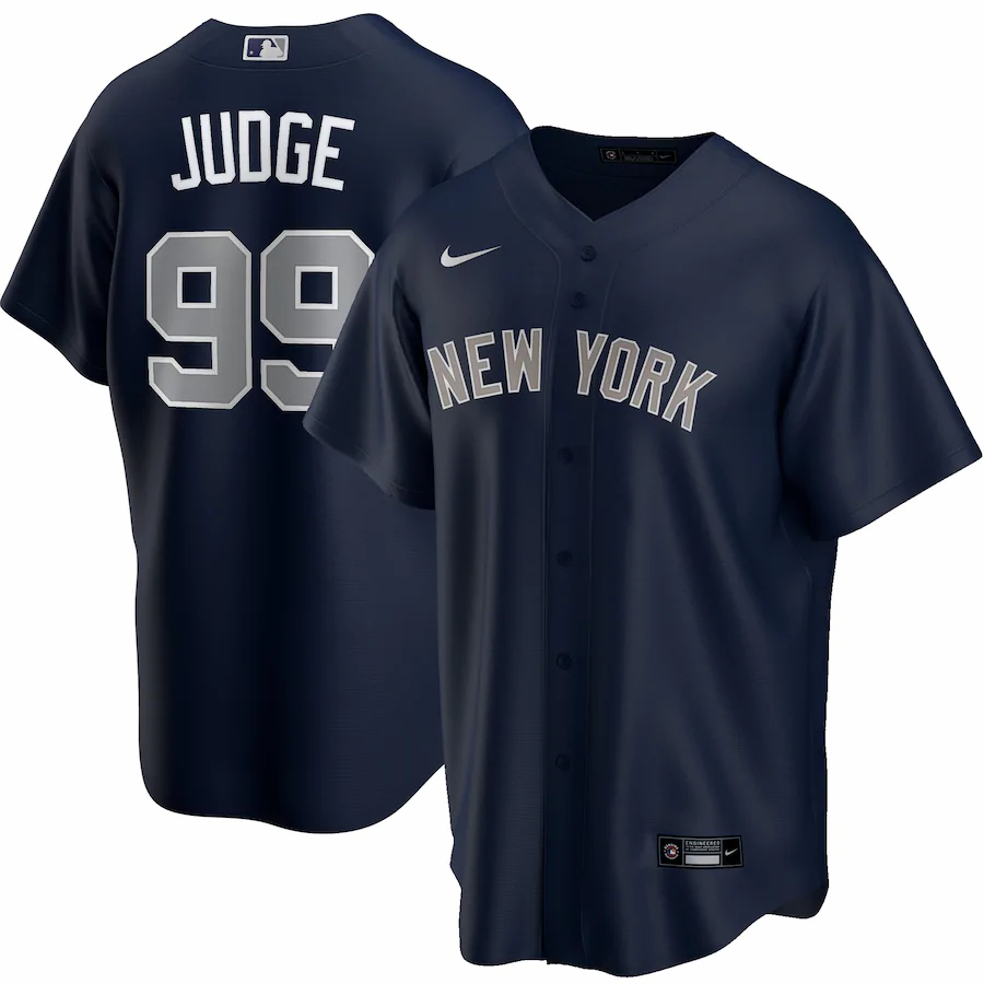 Aaron Judge New York Yankees Alternate 2020 Replica Player Baseball Jersey ÃƒÂ¢Ã¢â€šÂ¬Ã¢â‚¬Å“ Navy