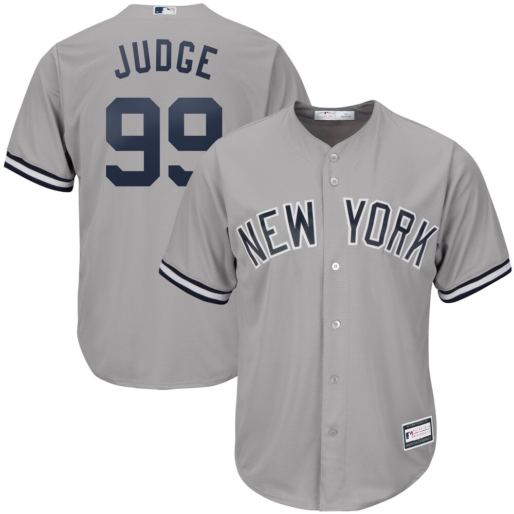 Aaron Judge New York Yankees Big & Tall Player Baseball Jersey - Gray