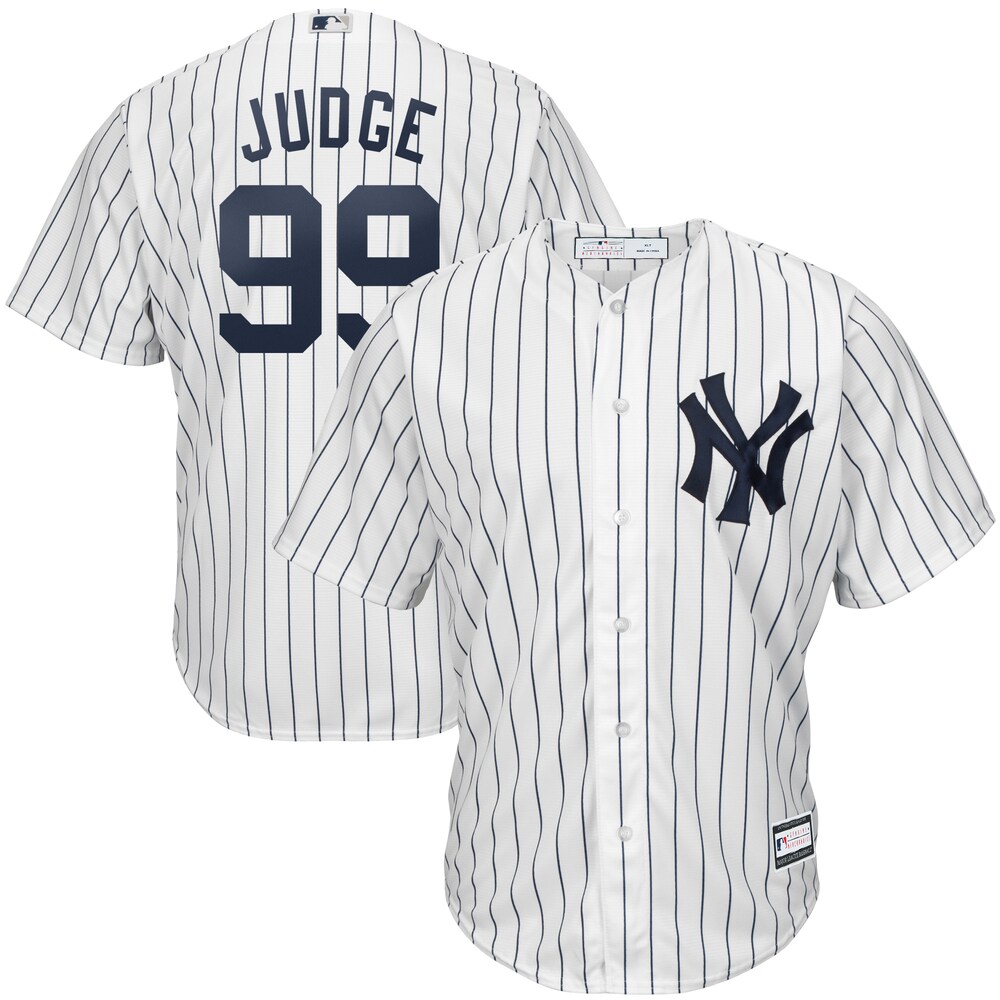 Aaron Judge New York Yankees Big & Tall Player Baseball Jersey - White