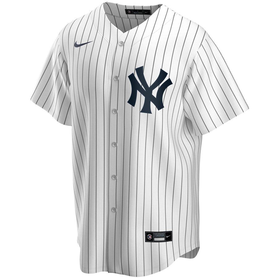 Alternative view of Aaron Judge New York Yankees Home 2020 Replica Player Name Baseball Jersey ÃƒÂ¢Ã¢â€šÂ¬Ã¢â‚¬Å“ White