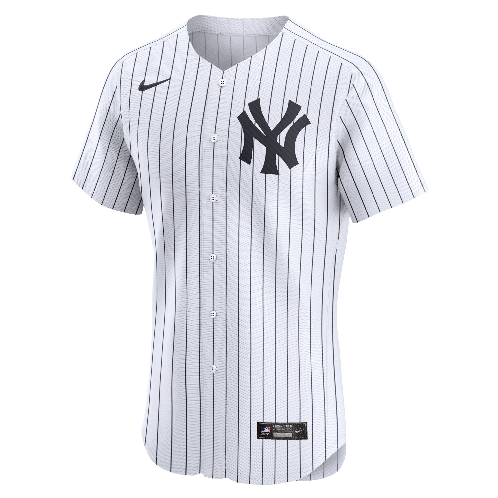 Alternative view of Aaron Judge New York Yankees Home Elite Player Baseball Jersey - White