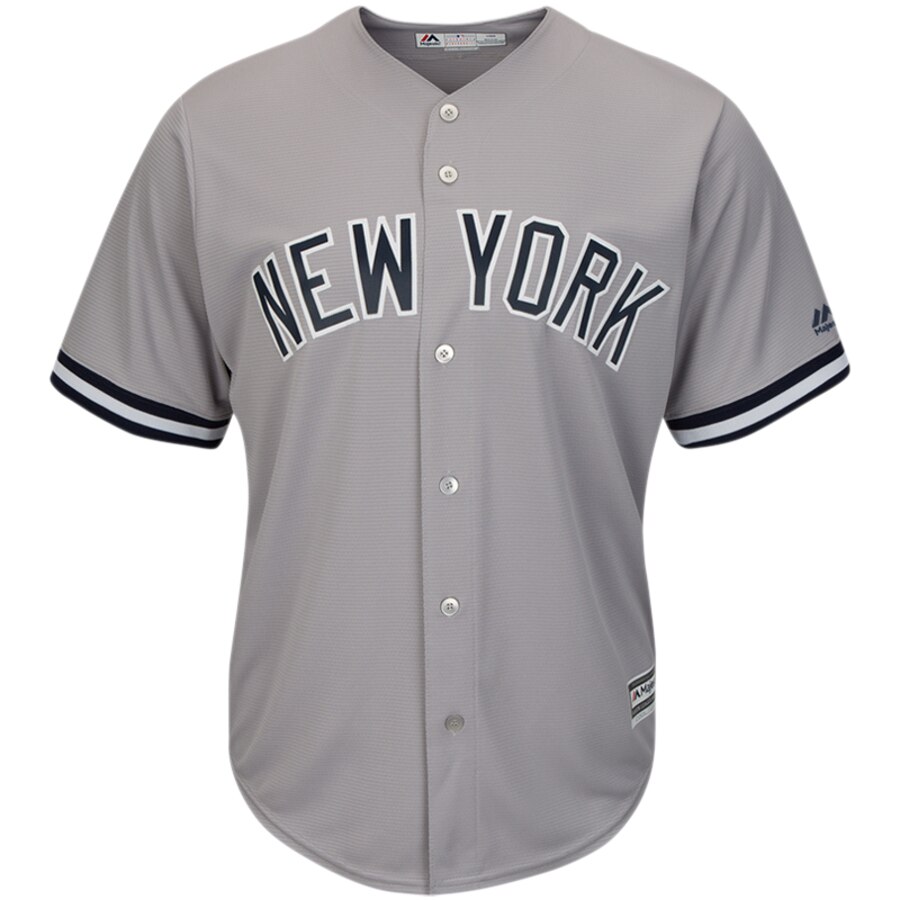 Alternative view of Aaron Judge New York Yankees Majestic Cool Base Player Replica Baseball Jersey - Gray