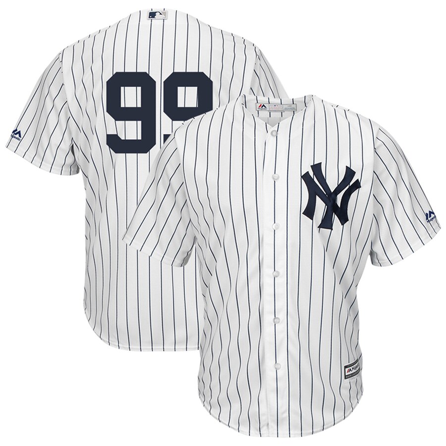 Aaron Judge New York Yankees Majestic Cool Base Player Replica Baseball Jersey - White