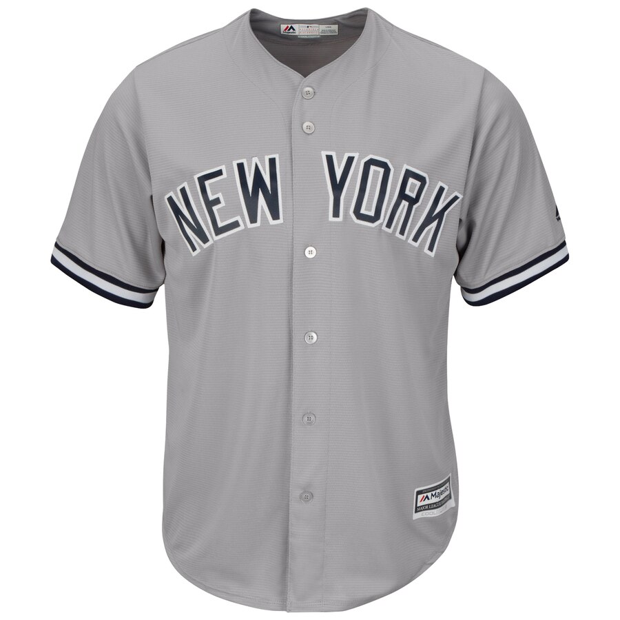 Alternative view of Aaron Judge New York Yankees Majestic Road Cool Base Replica Player Baseball Jersey - Gray