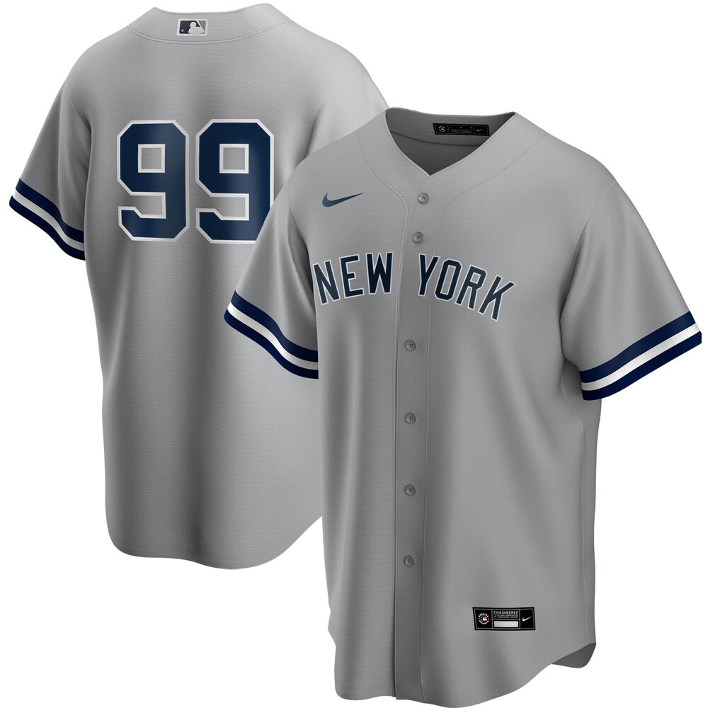 Aaron Judge New York Yankees Road 2020 Player Baseball Jersey - Gray Color