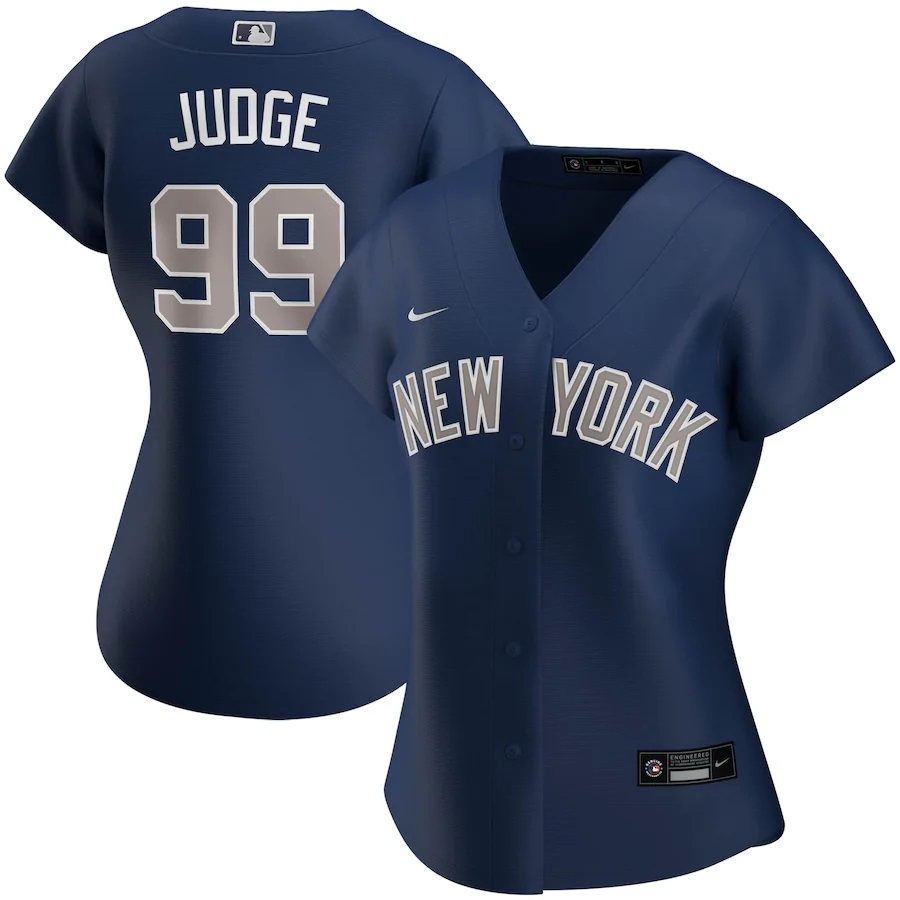 Aaron Judge New York Yankees Women's Alternate 2020 Replica Player Baseball Jersey ÃƒÂ¢Ã¢â€šÂ¬Ã¢â‚¬Å“ Navy