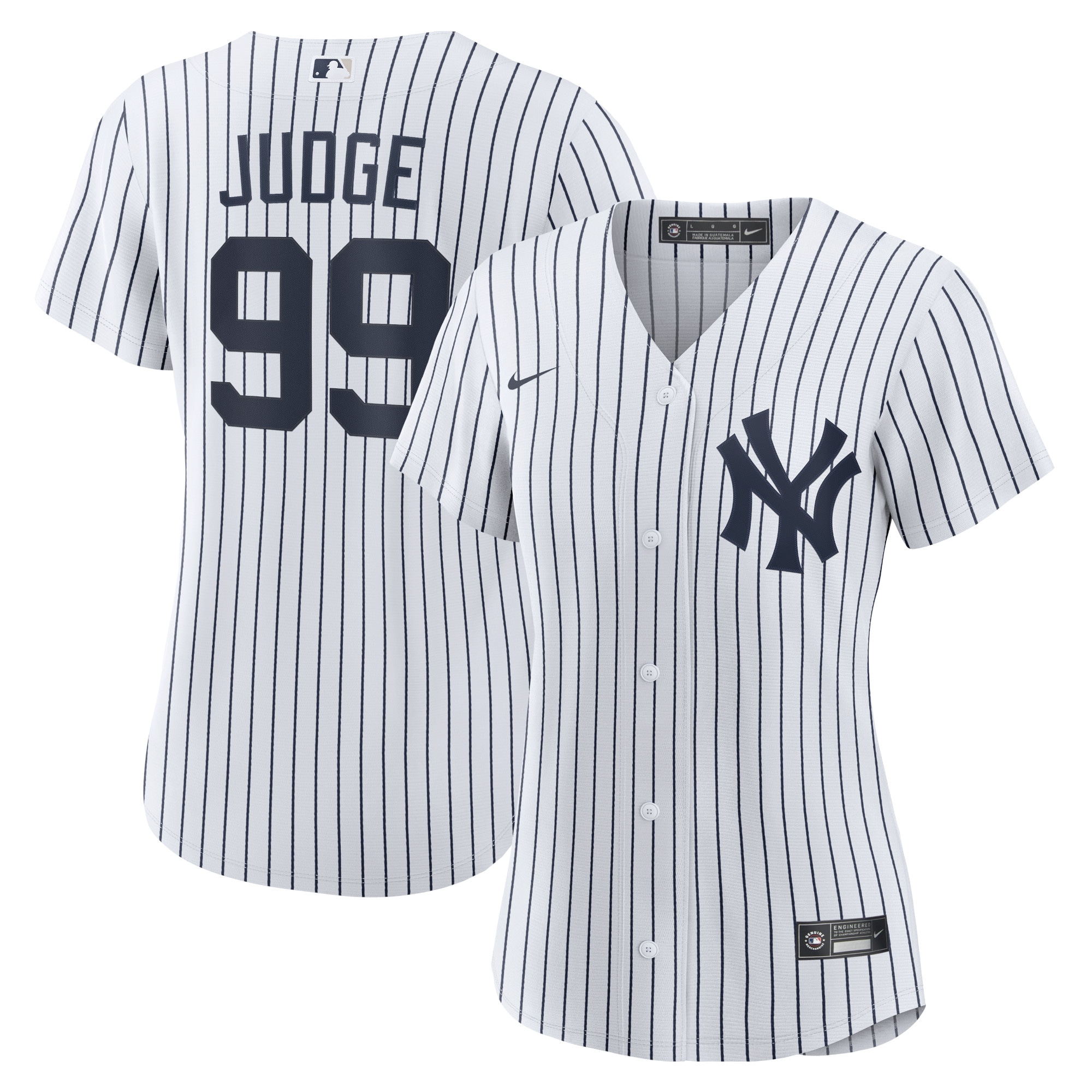 Aaron Judge New York Yankees Women’s Home Replica Player Baseball Jersey – White