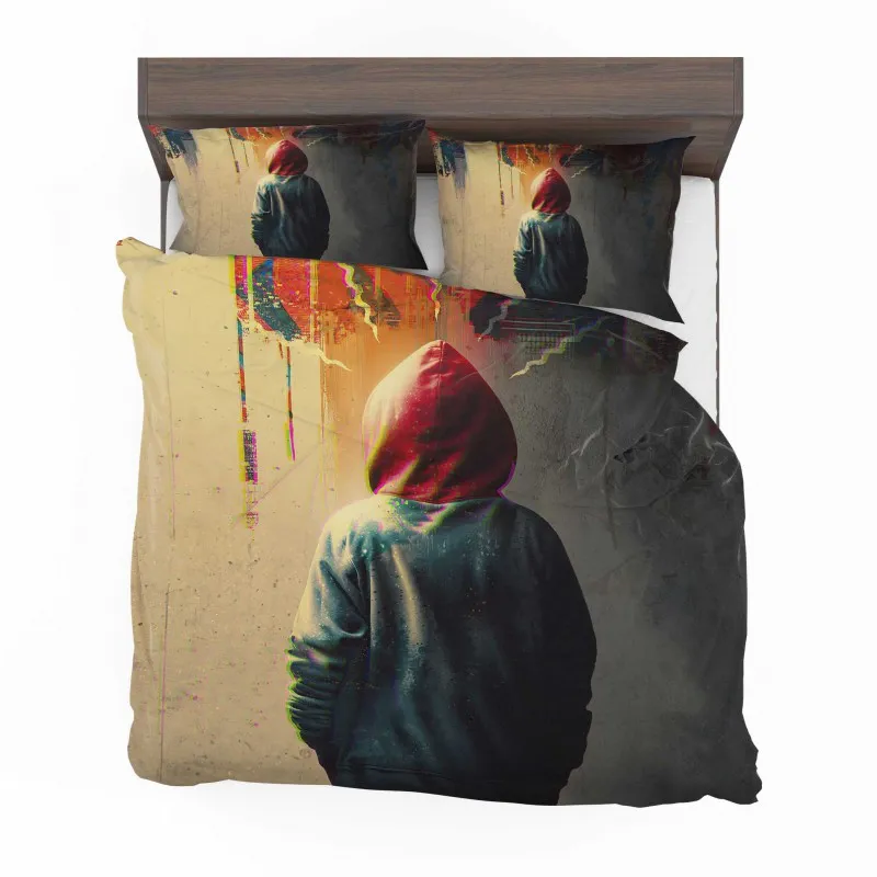 Alternative view of Across The Spider Verse Multiverse Odyssey Bedding Set - Custom Bedding Set