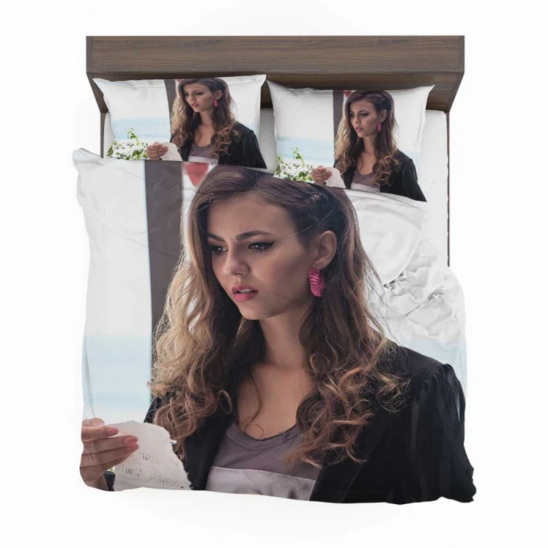 Alternative view of Afterlife Of The Party Movie Victoria Justice Bedding Set - Custom Bedding Set