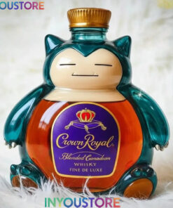 Poke-mon Snorlax Whiskey Bottle