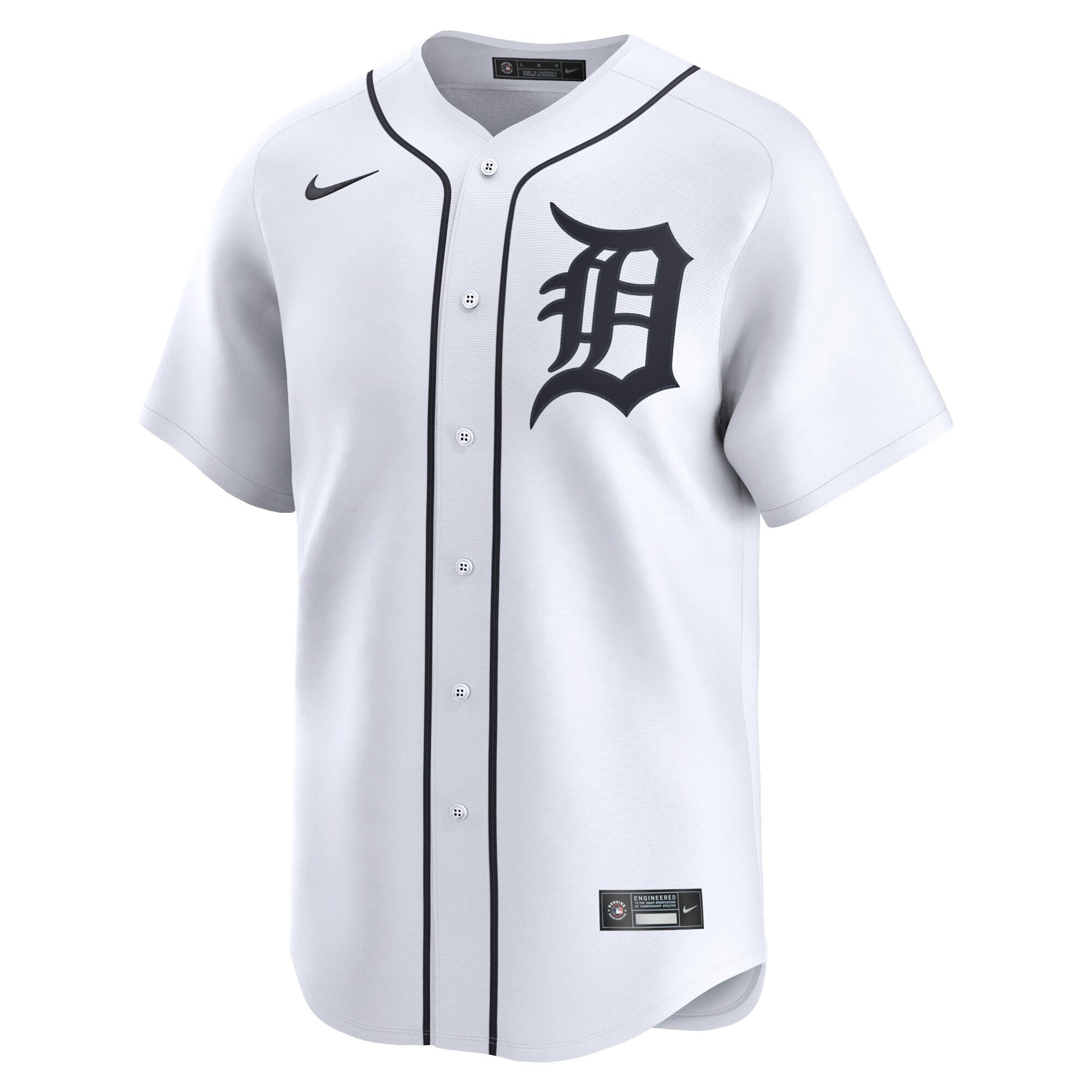 Alternative view of Akil Baddoo Detroit Tigers Home Limited Player Jersey - White