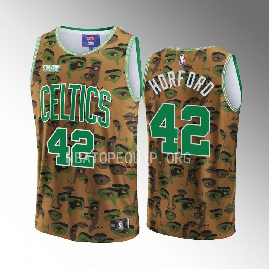 Al Horford 42 Boston Celtics NBA & KidSuper Studios Unisex Hometown Basketball Jersey - JS284