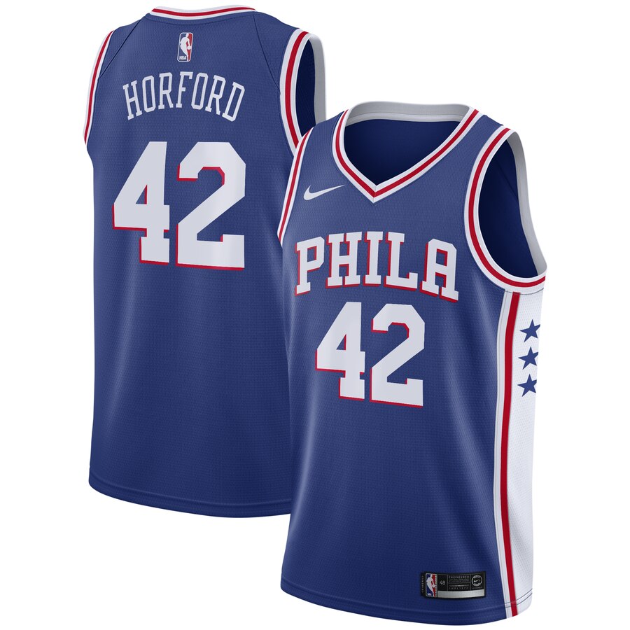 Al Horford Philadelphia 76ers 2019/20 Swingman Basketball Jersey Royal - Icon Edition