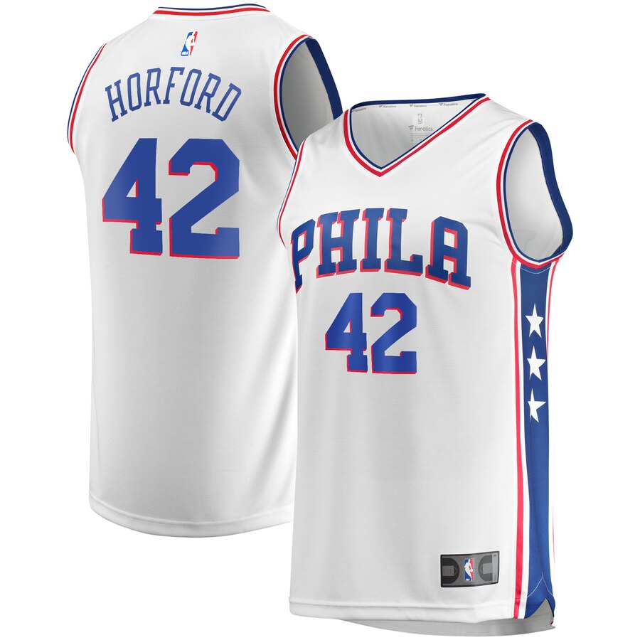 Al Horford Philadelphia 76ers Fanatics Branded 2019/20 Fast Break Replica Player Basketball Jersey - Association Edition - White