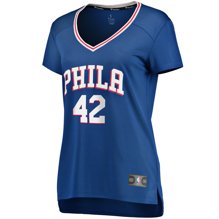 Alternative view of Al Horford Philadelphia 76ers Fanatics Branded Women's Fast Break Player Basketball Jersey - Icon Edition - Royal