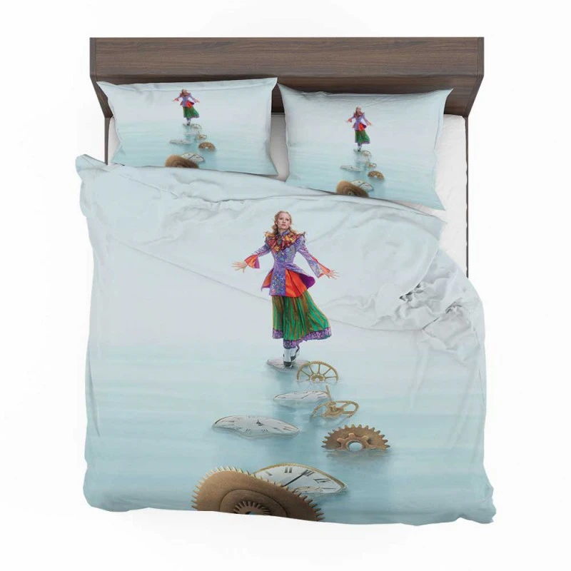 Alternative view of Alice Through The Looking Glass Movie Mia Wasikowska Bedding Set - Custom Bedding Set