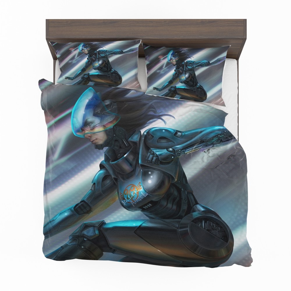 Alternative view of Alita Battle Angel Movie Thriller Bedding Set - Custom Bedding Set