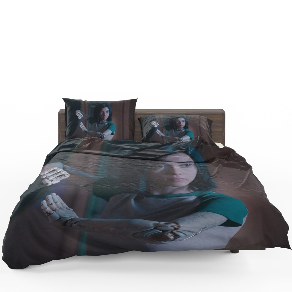 Alita Battle Angel Movie Women Warrior Bedding Set - Custom Bedding Set
