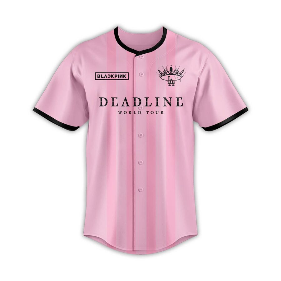 Alternative view of All Team Mlb X Blackpink World 25 Baseball Jersey