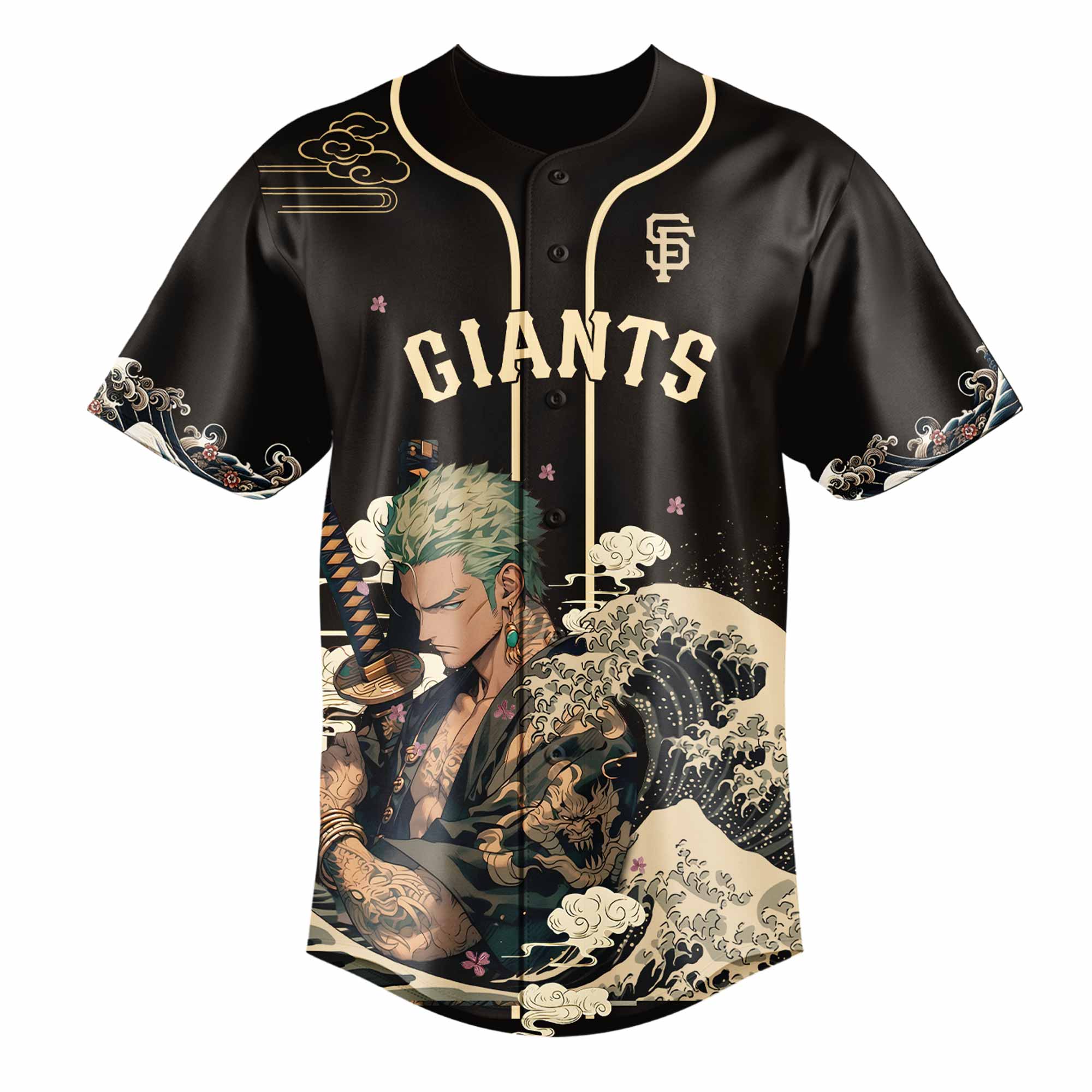 Alternative view of All Team Mlb X One Piece Japan Style Baseball Jersey