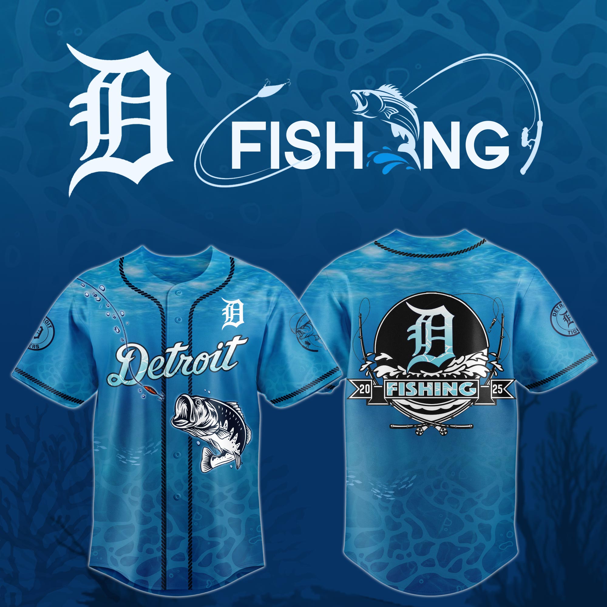 All Team Mlb X Tag Fishing 2025 Baseball Jersey
