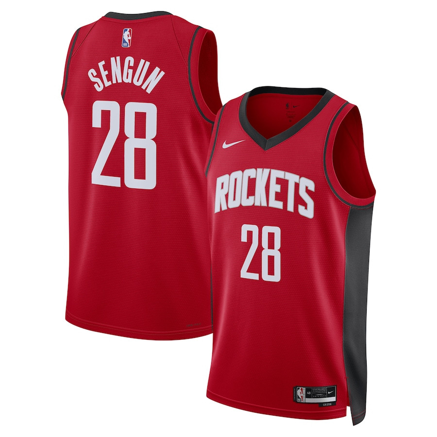 Alperen Sengun 28 Houston Rockets Unisex Swingman Basketball Jersey - Icon Edition - Red - JS144 