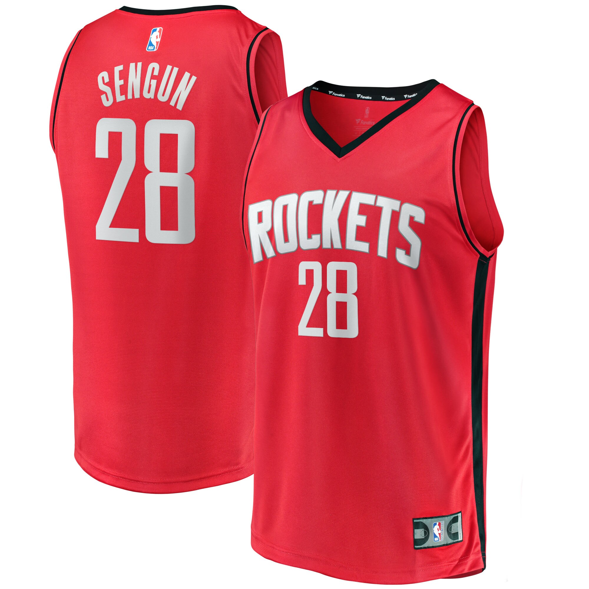 Alperen Sengun Houston Rockets Fanatics Fast Break Replica Basketball Jersey - Icon Edition - Red
