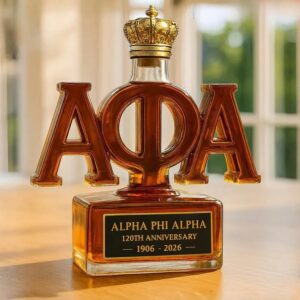 Alpha Phi Alpha Fraternity, Inc. 120th Anniversary Whiskey Bottle