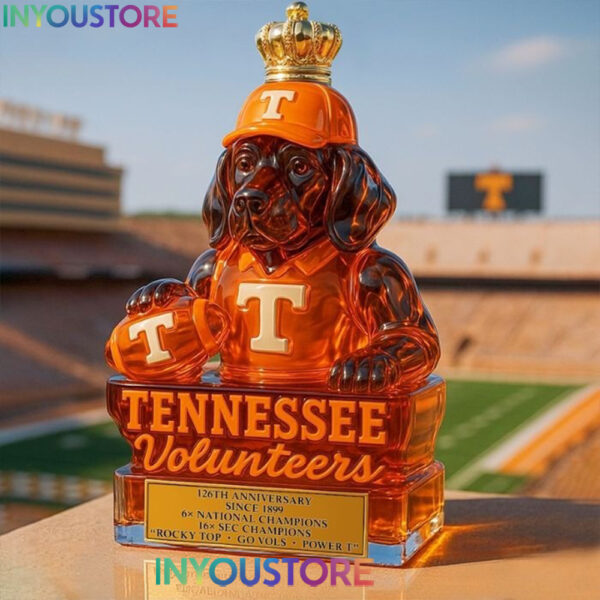 Tennessee Volunteers Whiskey Bottle