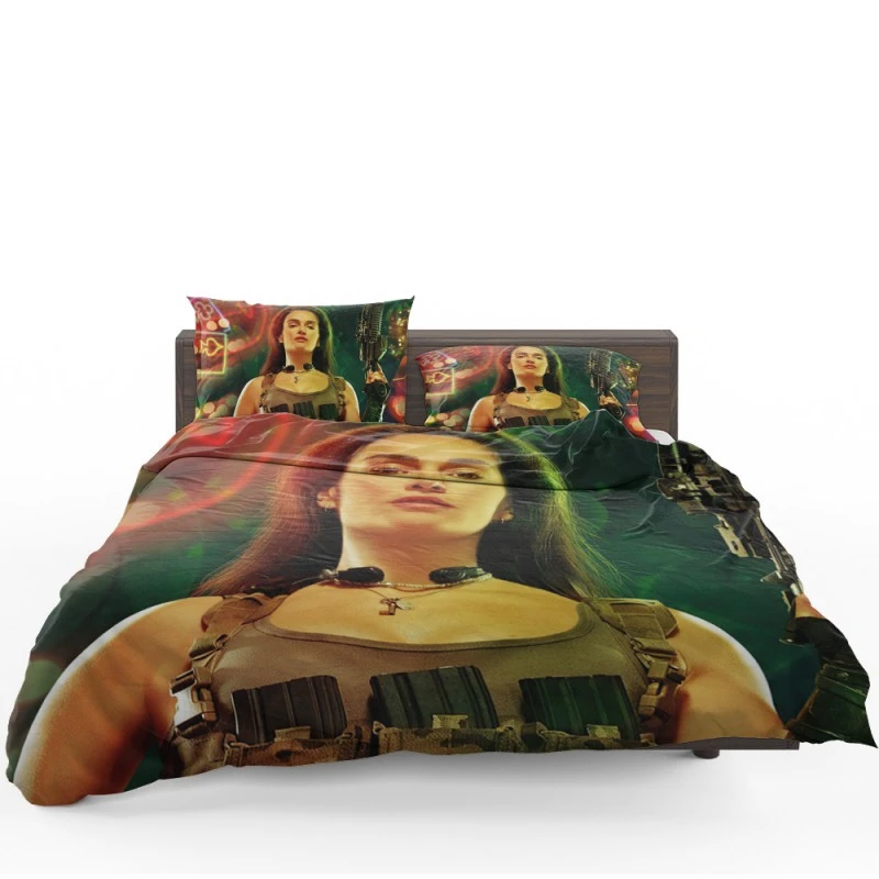 Ana De La Reguera As Maria Cruz In Army Of The Dead Movie Bedding Set - Custom Bedding Set