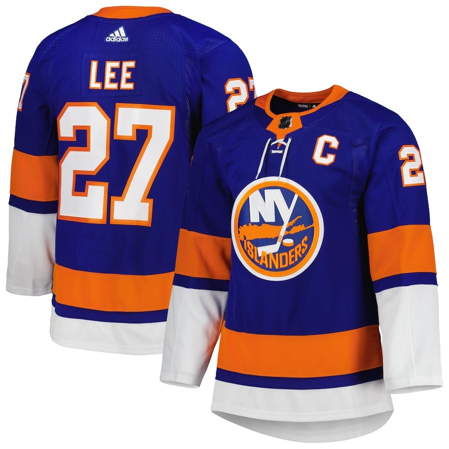 Anders Lee 27 New York Islanders Home Primegreen Men Hockey Jersey - Royal - JS404 