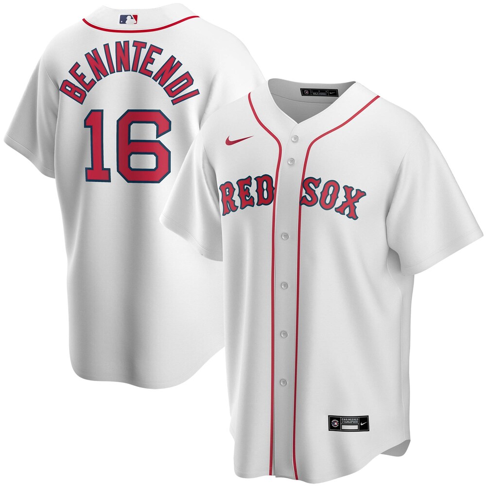Andrew Benintendi Boston Red Sox Home 2020 Player Jersey - White Color