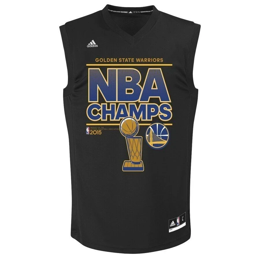 Alternative view of Andrew Bogut Golden State Warriors 2015 Finals Champions Basketball Jersey - Black - JS926 