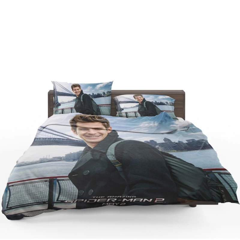 Andrew Garfield In The Amazing Spider-Man 2 Movie Bedding Set - Custom Bedding Set