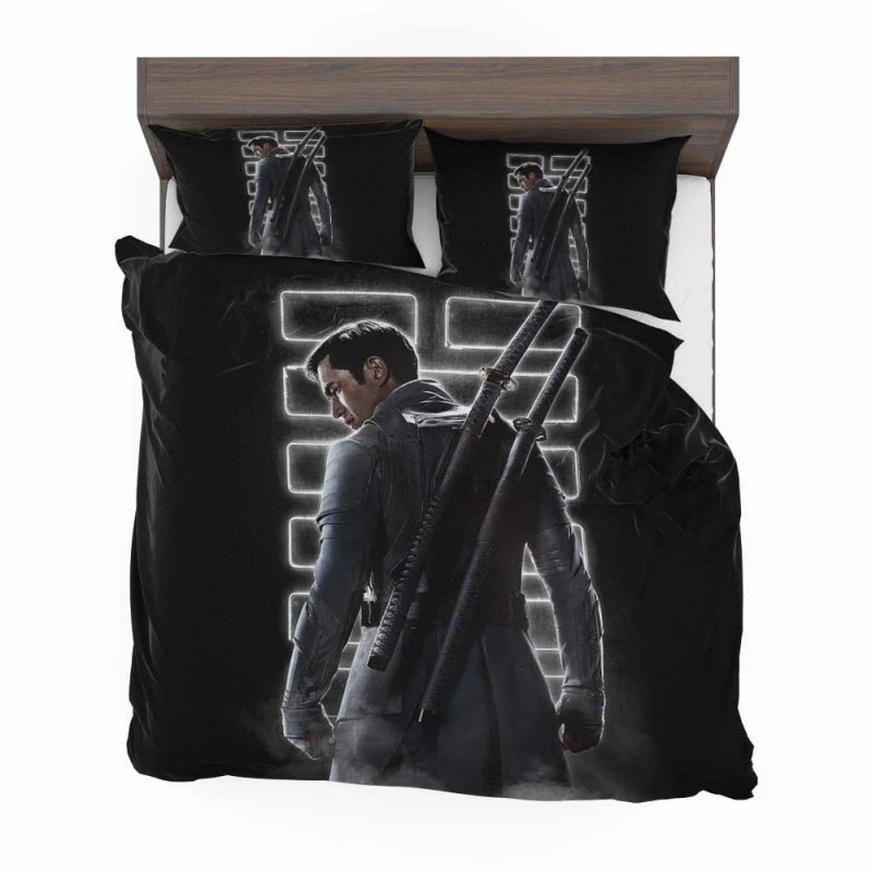 Alternative view of Andrew Koji As Storm Shadow In Snake Eyes GI Joe Movie Bedding Set - Custom Bedding Set