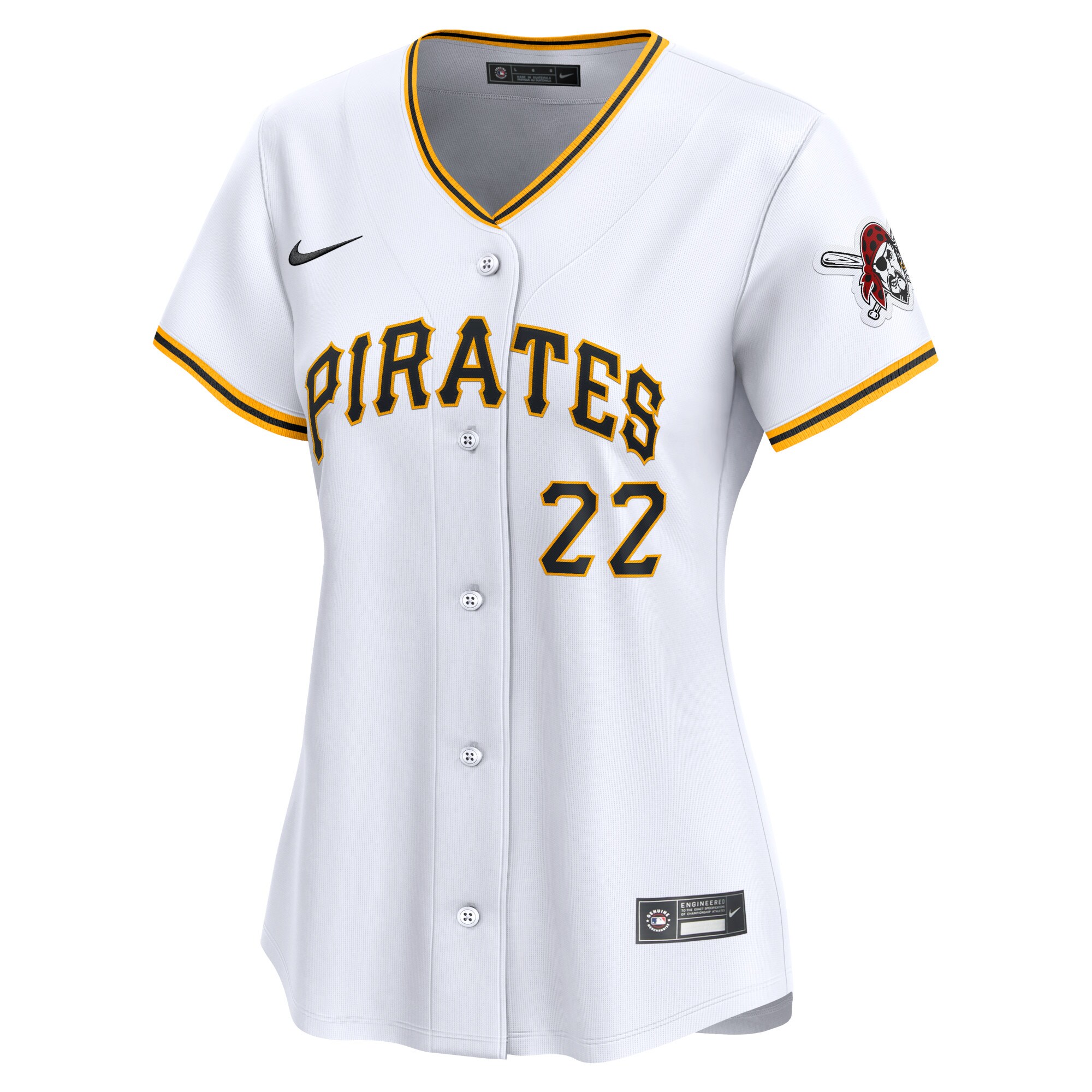 Alternative view of Andrew Mccutchen Pittsburgh Pirates Women's Home Limited Player Jersey - White