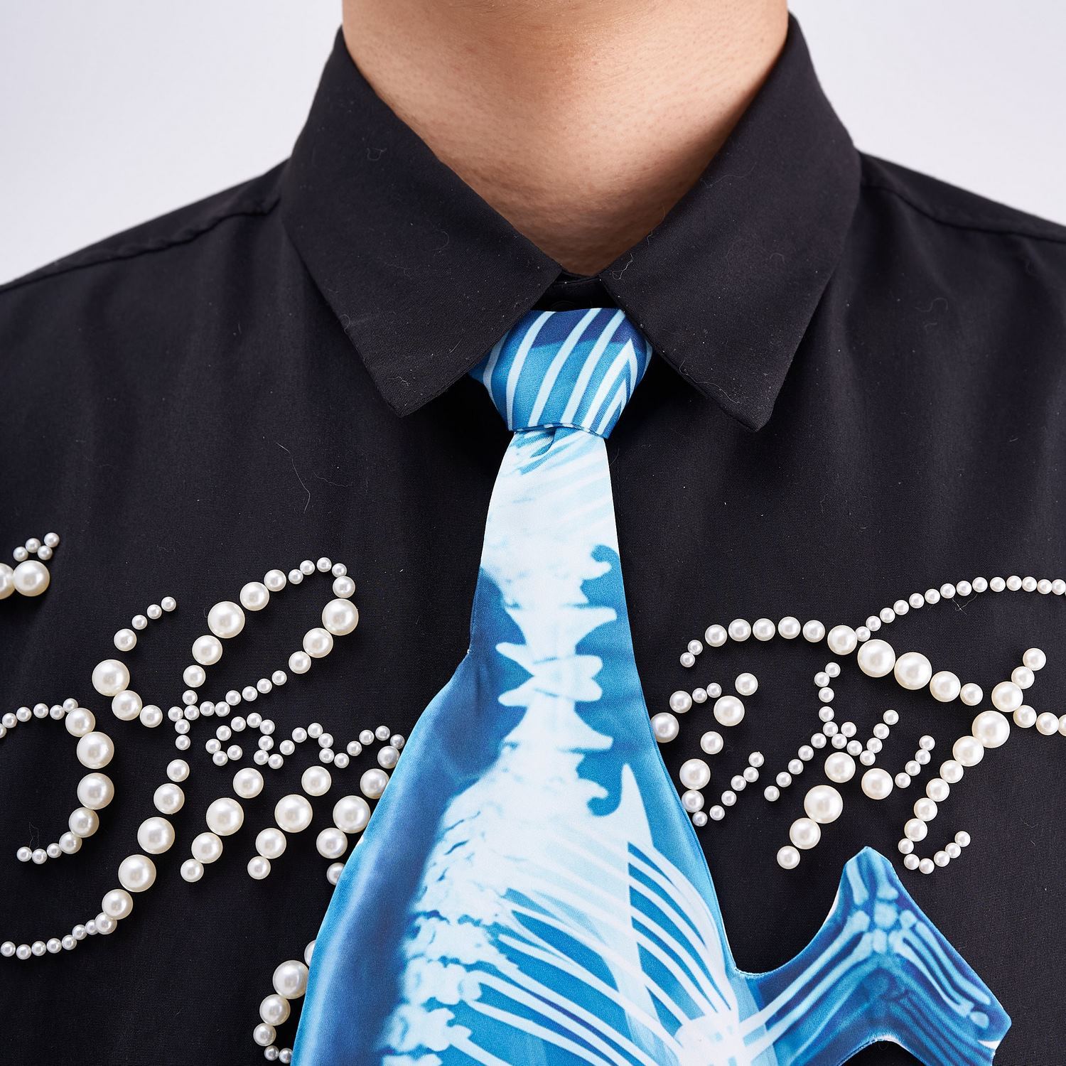 Animals Ties X-ray Chameleon Tie, Vintage Tie, Novelty Tie, Tie Accessories Holiday Gift, Tie Gift, Tie Accessories - Image 5