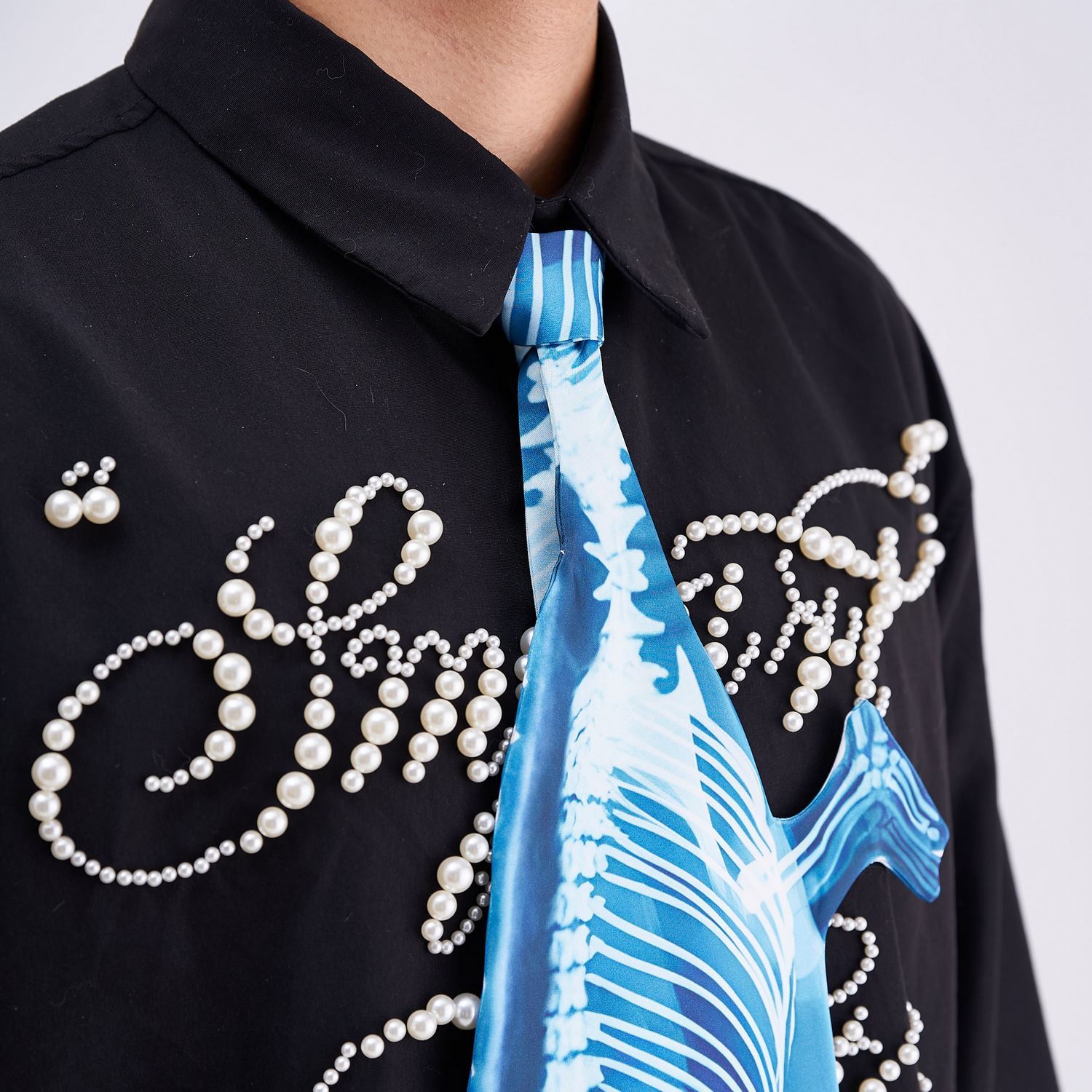 Animals Ties X-ray Chameleon Tie, Vintage Tie, Novelty Tie, Tie Accessories Holiday Gift, Tie Gift, Tie Accessories - Image 7